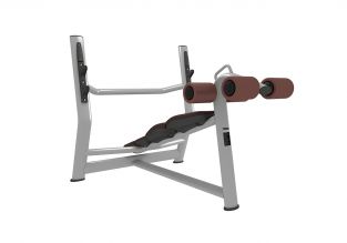 Banc développé décliné gris AP7004
