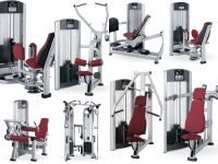 15 strength machines set Life Fitness
