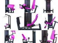 9 women strength machines set Panatta