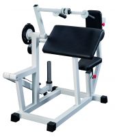 Free weight triceps extension GymWorks